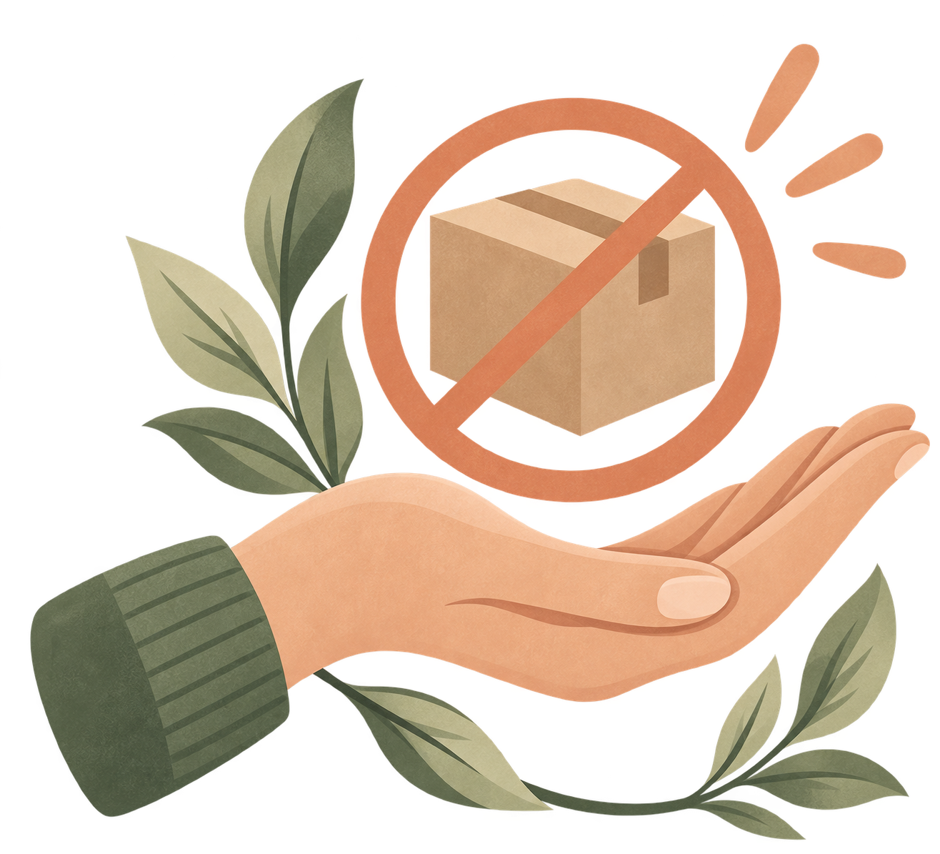 Illustration representing a choice of flexible, individually tailored support options